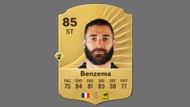 Karim Benzema card in EA FC 26 (Image via EA Sports)